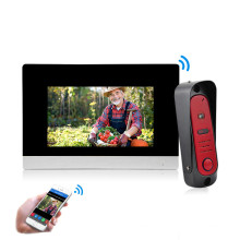 Neu eingetroffen 7-Zoll-Touchscreen-Sip-Türtelefon WiFi-Video-Türklingel-Kit IP-Gegensprechanlage
